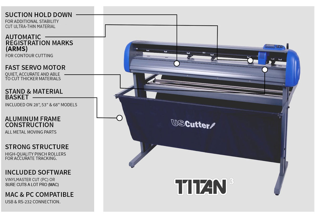 TITAN 3 vinyl cutter